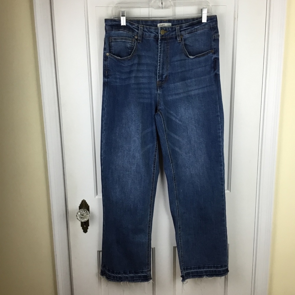 Oat New York Women’s Wide Leg Jeans in Medium Blue Wash